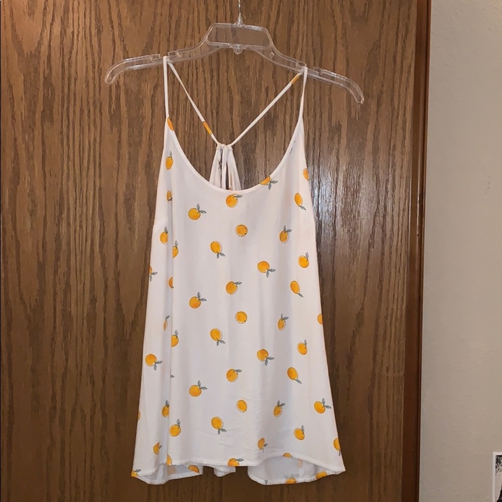 Cute Flowy Tank Top Size L